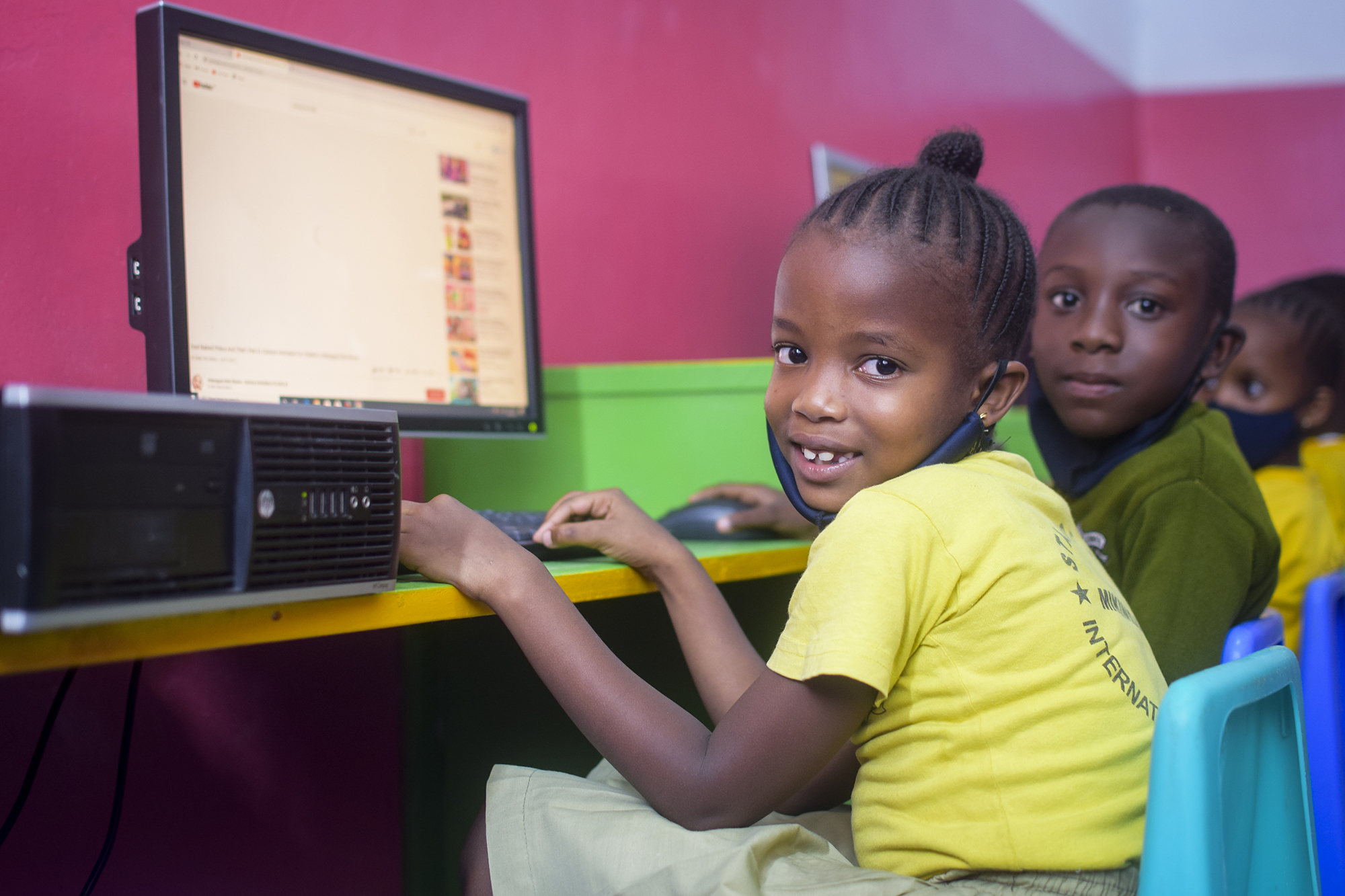 Clases de computación en Kenia