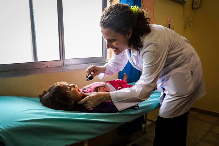 El centro de salud, Chaco, Argentina